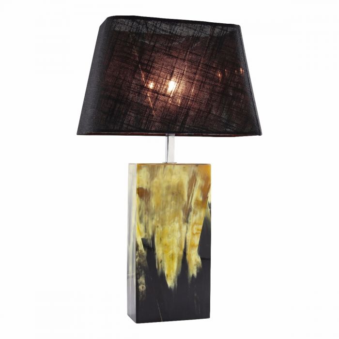 Lamp Base Horn Rectangular H 30cm Lamp Base Horn Rectangular H 30cm, Rectangular Lamp Base